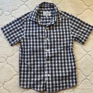 Bleu Ice short sleeve button down—size 5/6